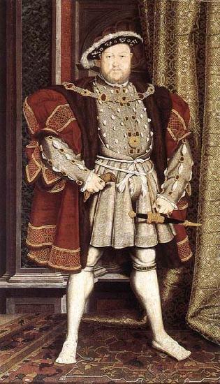 HOLBEIN, Hans the Younger Henry VIII after oil painting picture